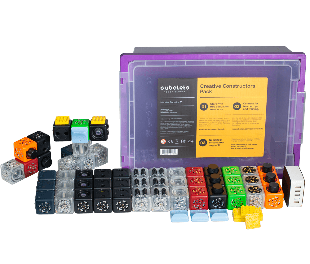 Cubelets Creative Constructors Pack.
