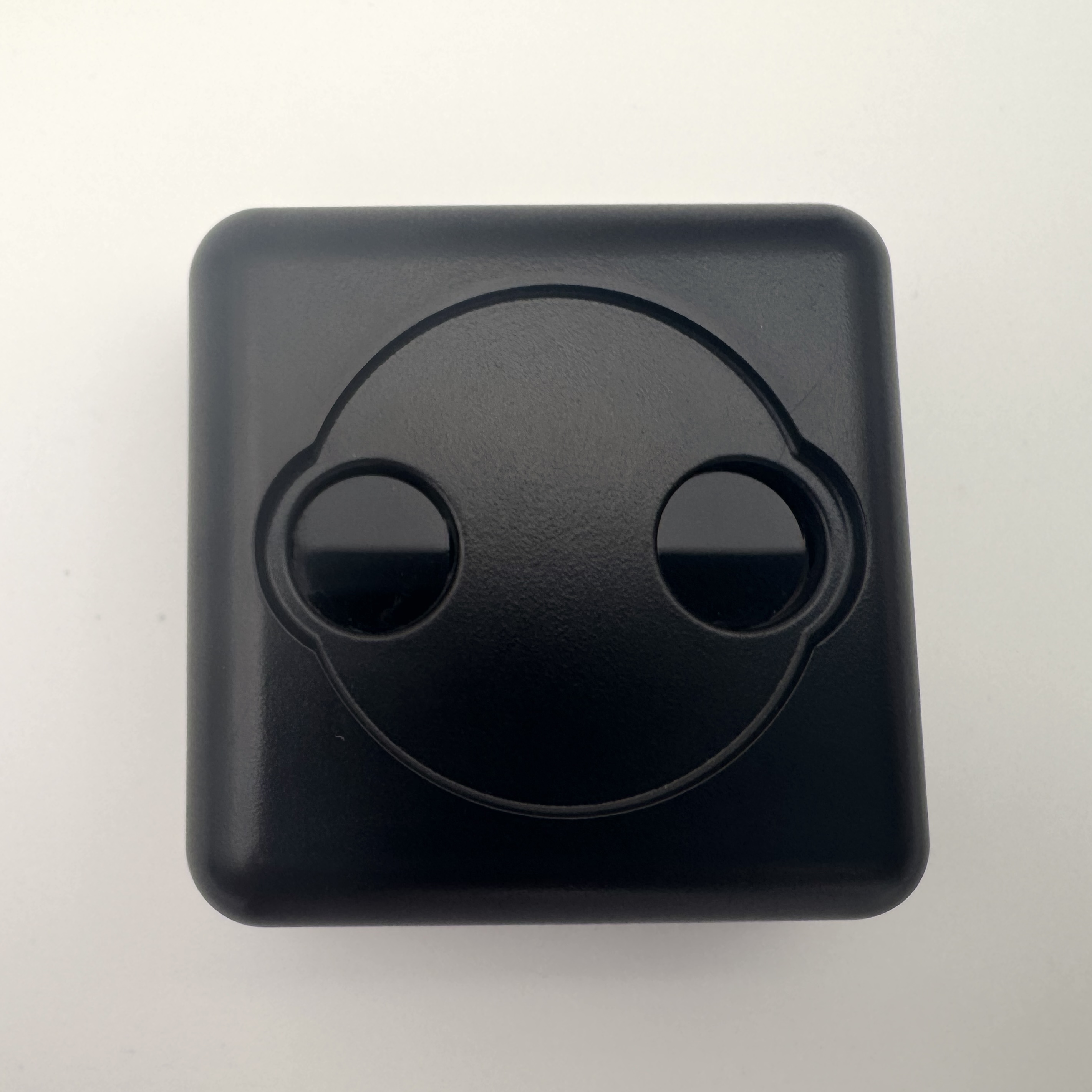 Distance Hat — top-down view showing two infrared sensor lenses